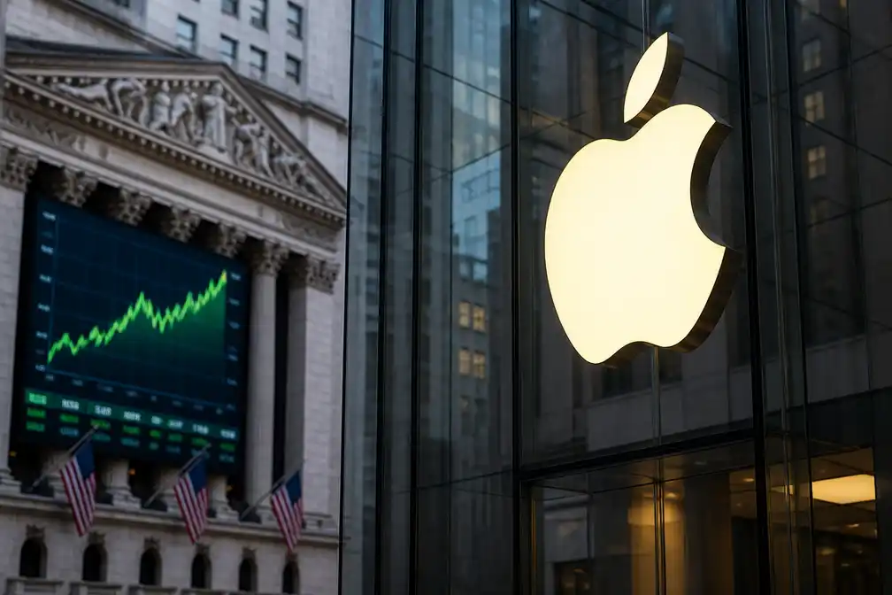 Apple stijgt op Wall Street na goedkeuring AI-dienst in China