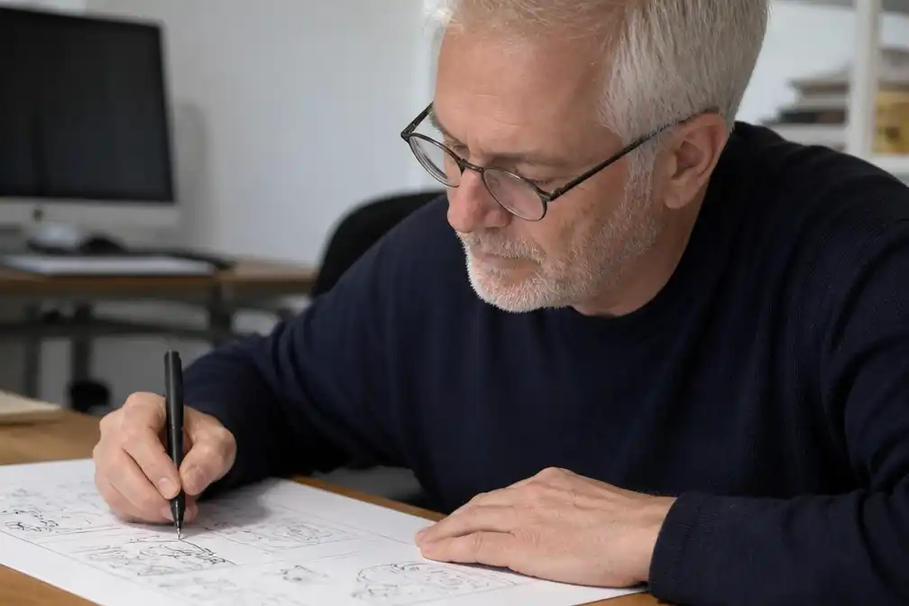 Cartoon 'Toos en Henk' van Paul Kusters verschenen op 16 juli 2026
