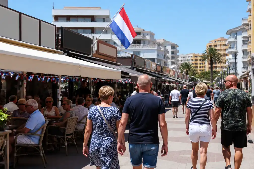 Duizenden Nederlandse vakantiegangers maken van Torremolinos een Hollandse enclave
