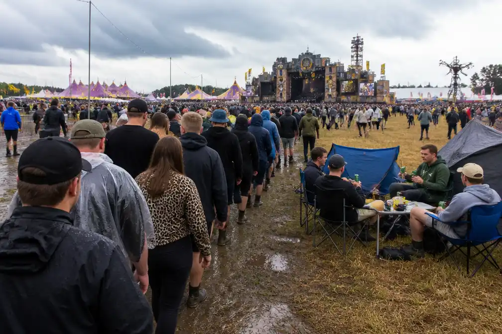 Zwarte Cross 2026 van start met files, verplaatste ingang en eerste biertjes
