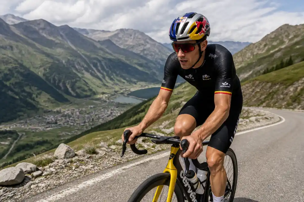 Wout van Aert deelt trainingsbeelden uit Livigno bij voorbereiding op Vuelta en WK