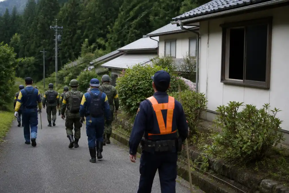 Japanners beginnen klopjacht op beer die bij huizen inbreekt en koelkasten leegrooft