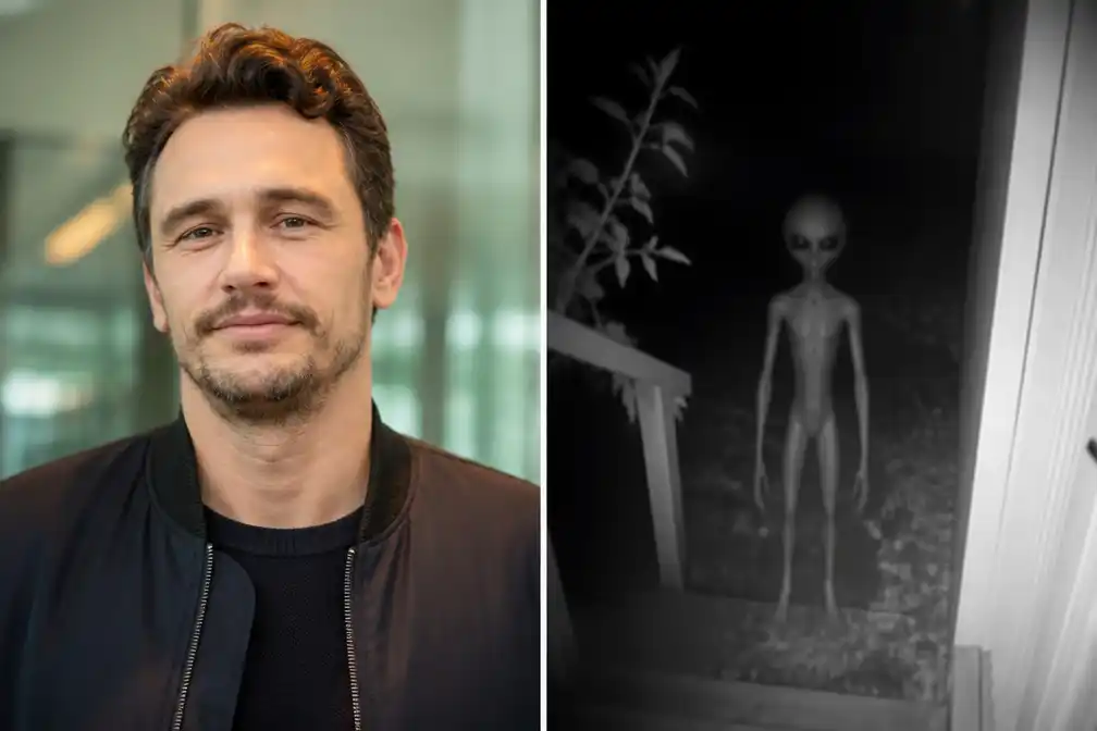 James Franco zaait verwarring met 'echte alien'-video's op TikTok