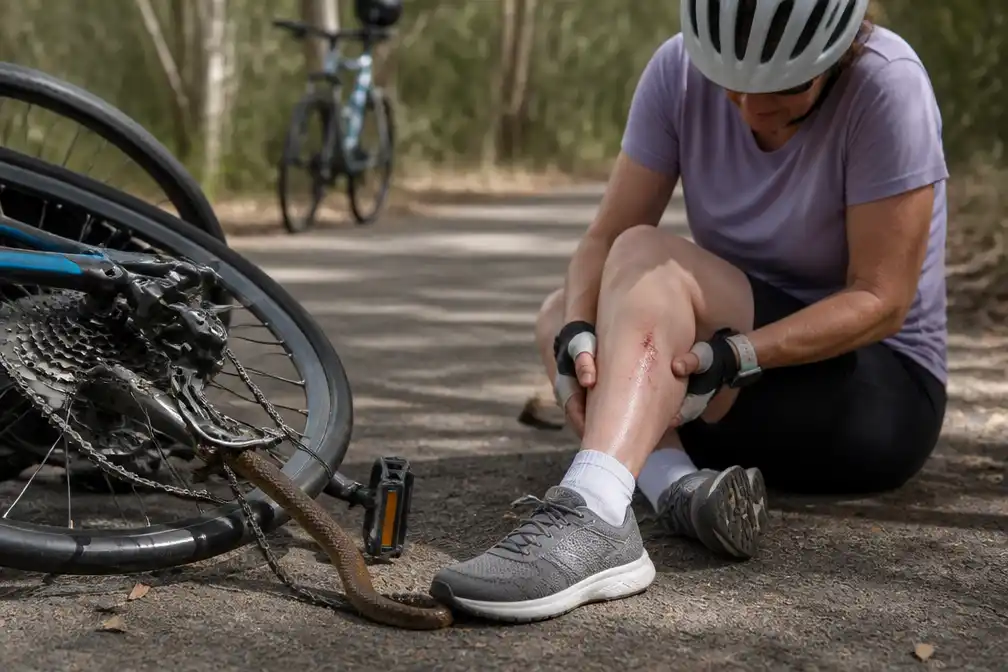 Fietsster overleeft beet van op één na giftigste slang ter wereld in Australië