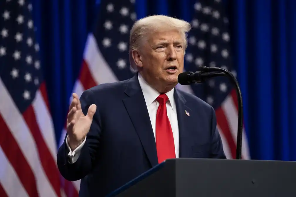 Trump herhaalt complottheorieën over verkiezingen 2020 in toespraak 17 juli