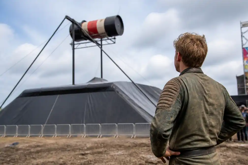 Stuntman Jim van Nes maakt het 'prima' na val op Zwarte Cross