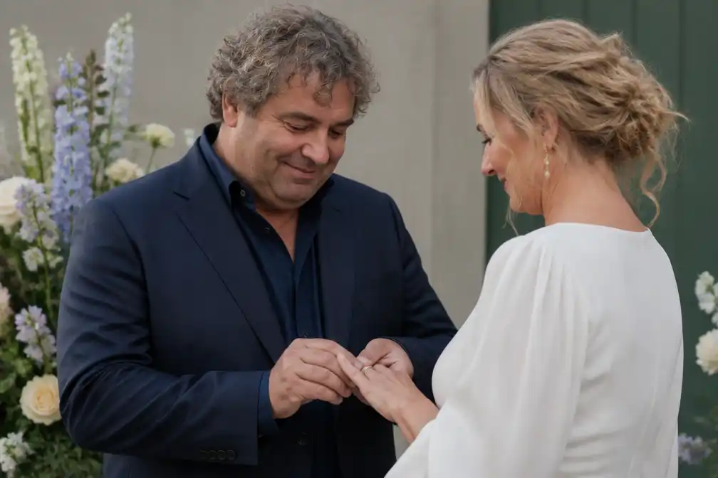 Frank Lammers hernieuwt huwelijksgeloften met vrouw na twintig jaar