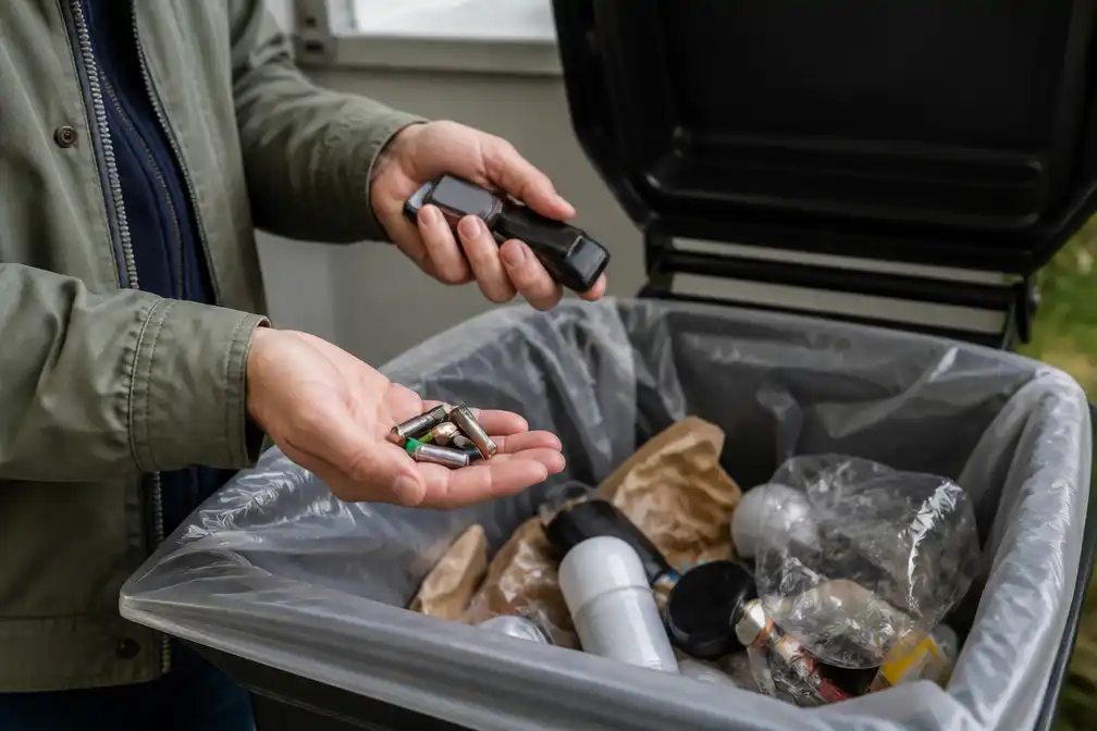 Renewi waarschuwt: gooi batterijen niet bij het gewone afval vanwege brandgevaar