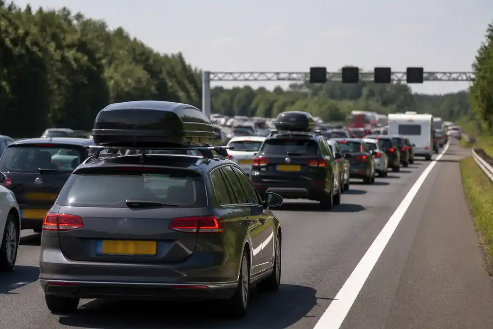 Derde vakantievrijdag op rij zorgt voor 433 km file in Nederland