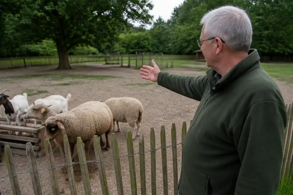 Voeder de dieren niet: schapen en geiten in De Averegten hebben buikloop