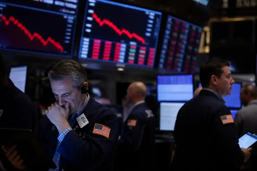 Wall Street sluit lager door AI-zorgen en nieuw model