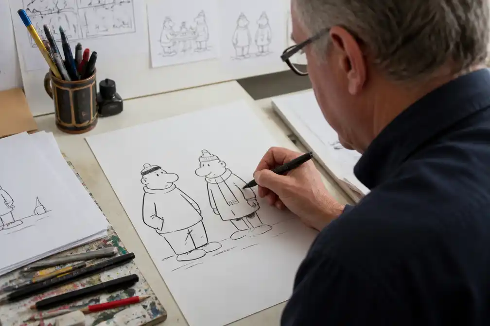Cartoonreeks 'Toos en Henk' verschijnt maandag tot en met zaterdag, 18 juli 2026