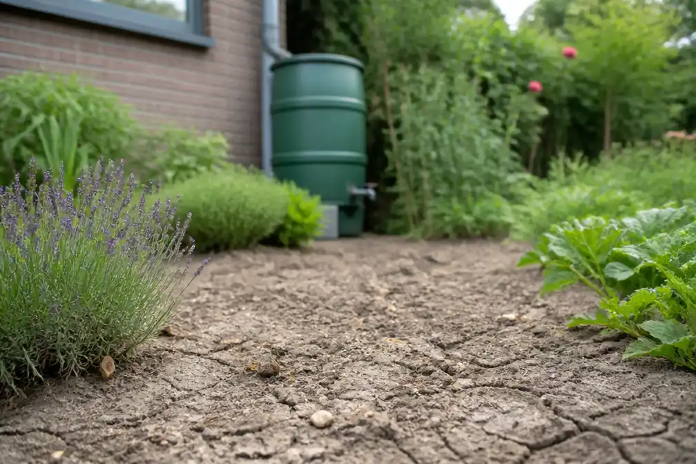 Tv-tuinman geeft tips voor kurkdroge tuin bij naderende regen