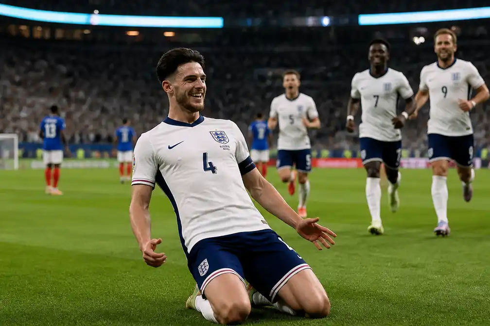 Declan Rice scoort vroeg voor Engeland tegen Frankrijk in troostfinale WK