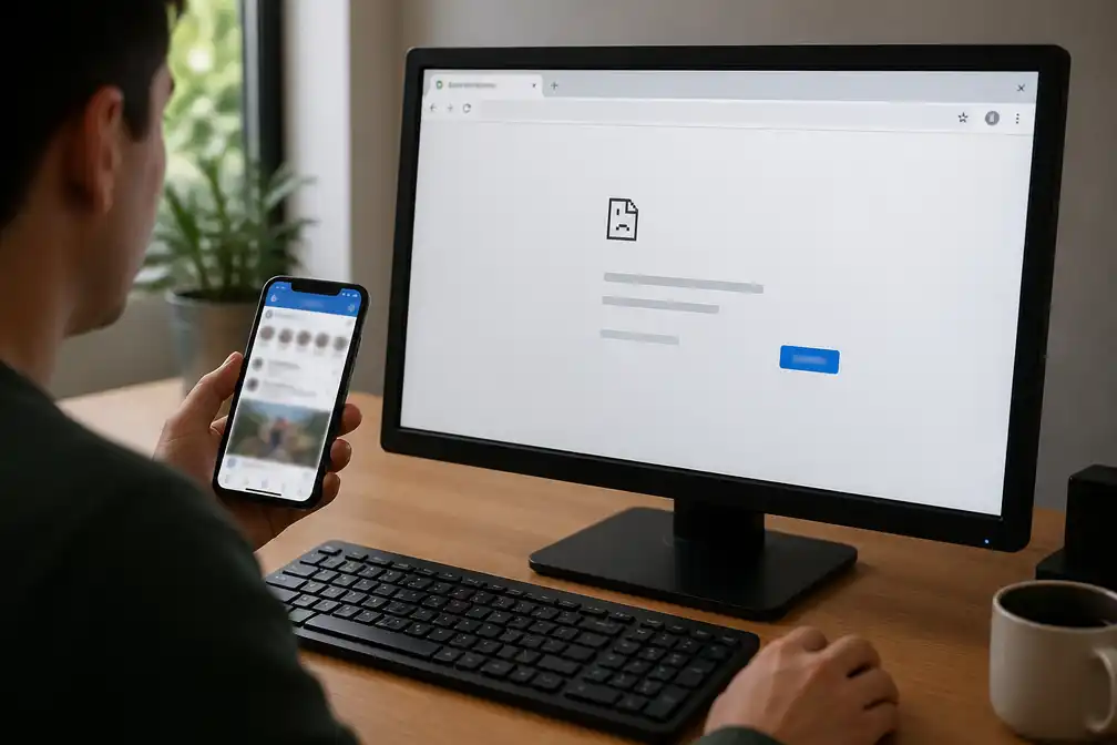 Facebook desktopversie wereldwijd plat op 19 juli 2026, app werkt wel
