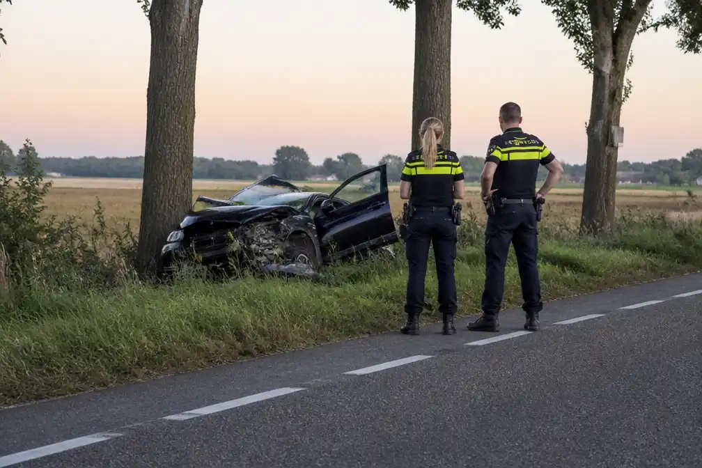 Twee doden en een gewonde bij eenzijdig ongeval in Dirksland