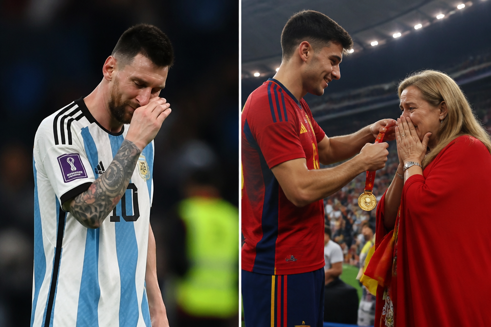 Spanje verslaat Argentinië met 1-0 en wordt wereldkampioen; Messi in tranen