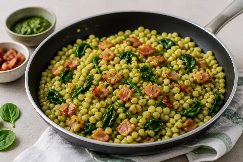 Regionale kranten delen recept voor snelle parelcouscous