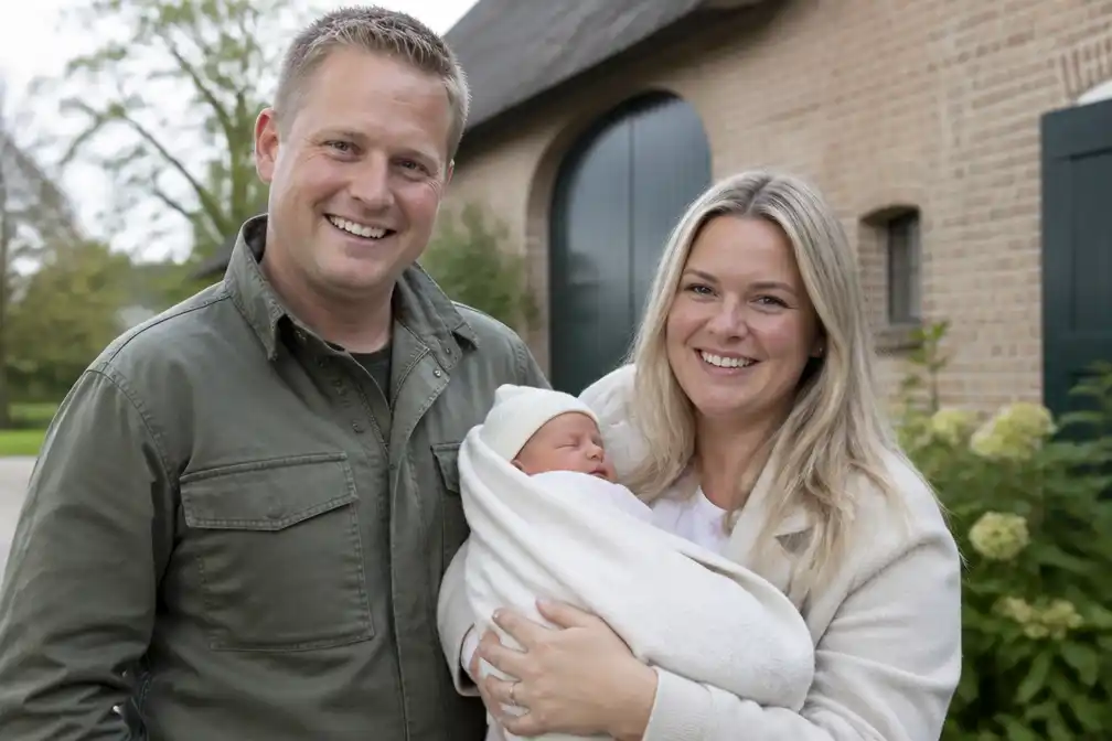 Roel en Simone uit 'Boer zoekt Vrouw' verwelkomen kindje