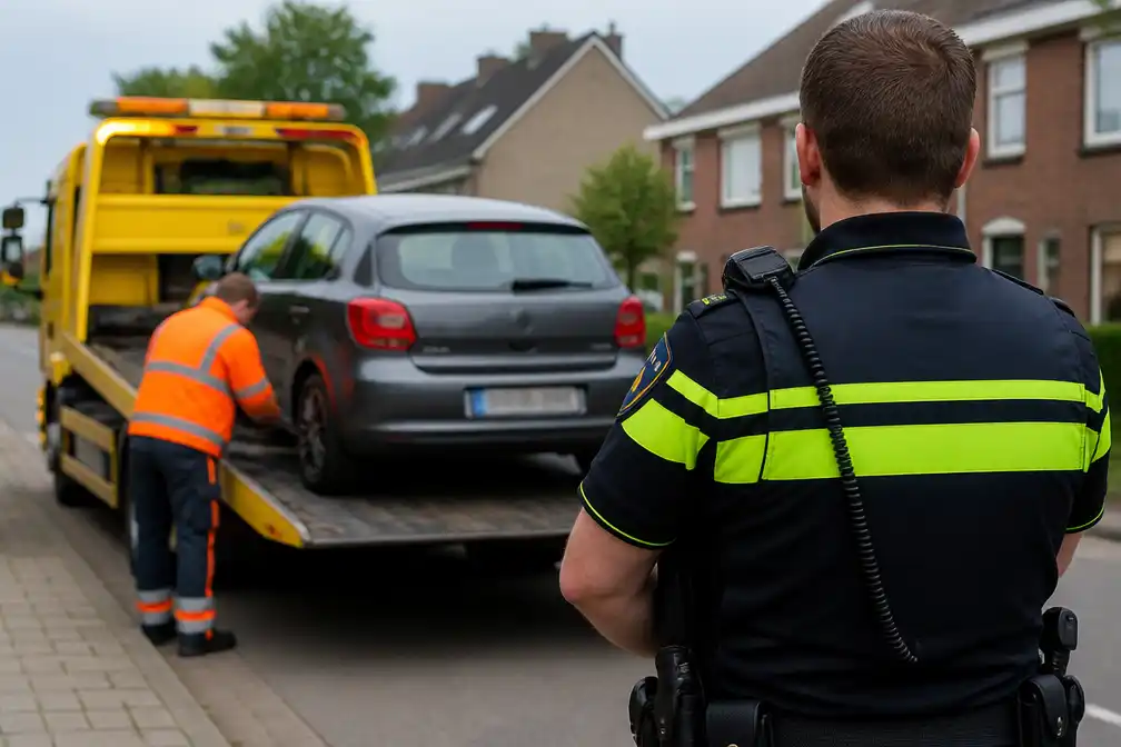 Politie neemt auto van 19-jarige bestuurder uit Putte in beslag na herhaaldelijk roekeloos rijden
