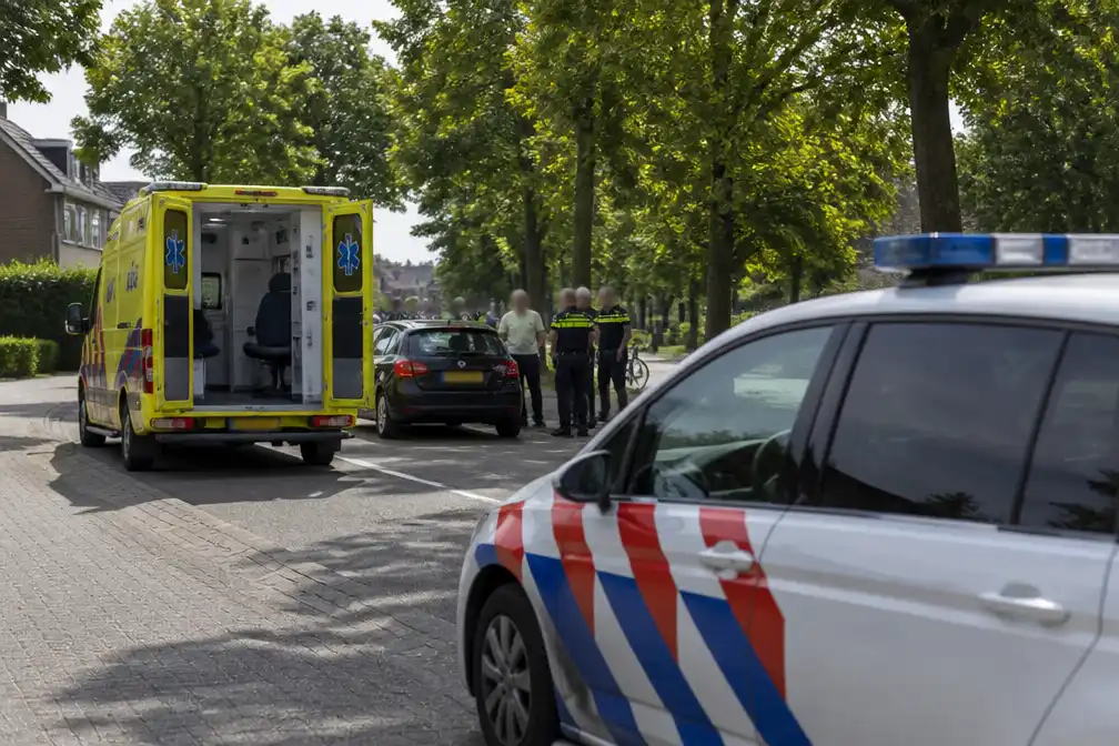 Man overleden na verkeersruzie en reanimatie in Harderwijk