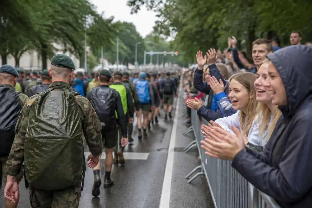 Vierdaagse in Nijmegen begint dinsdag met blaren en vroege drukte