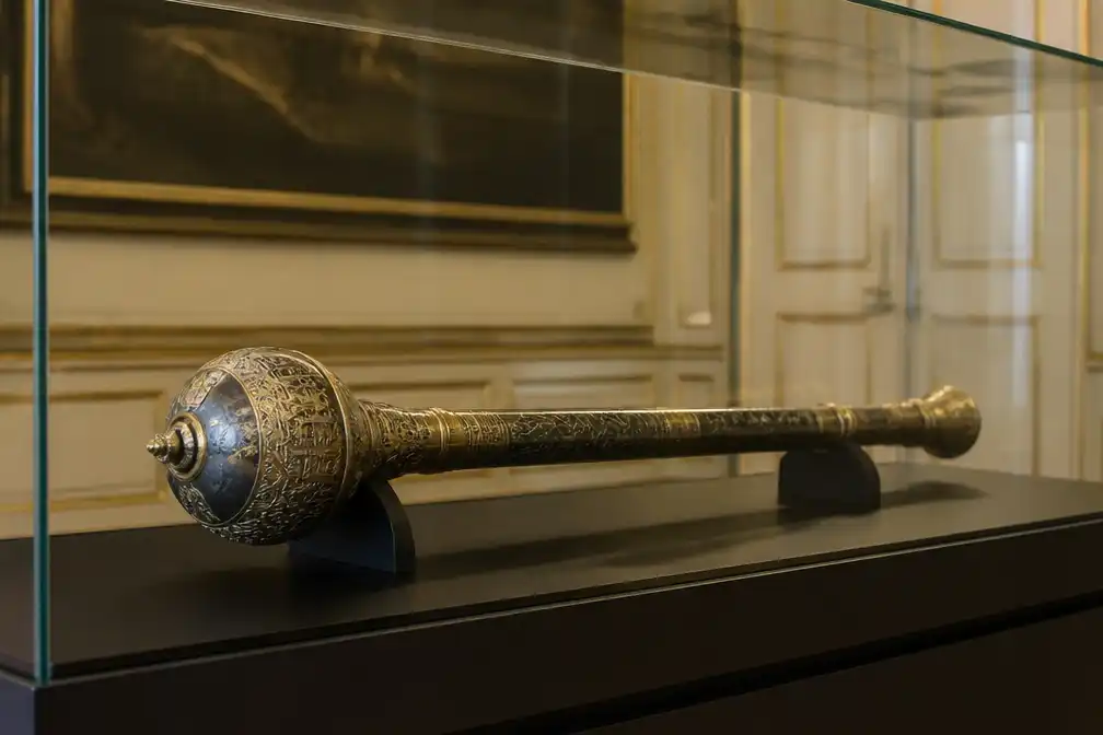 Bevelhebbersstaf Willem van Oranje te zien in Paleis Noordeinde