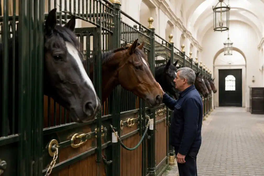 Koninklijk Staldepartement neemt afscheid van vijf paarden