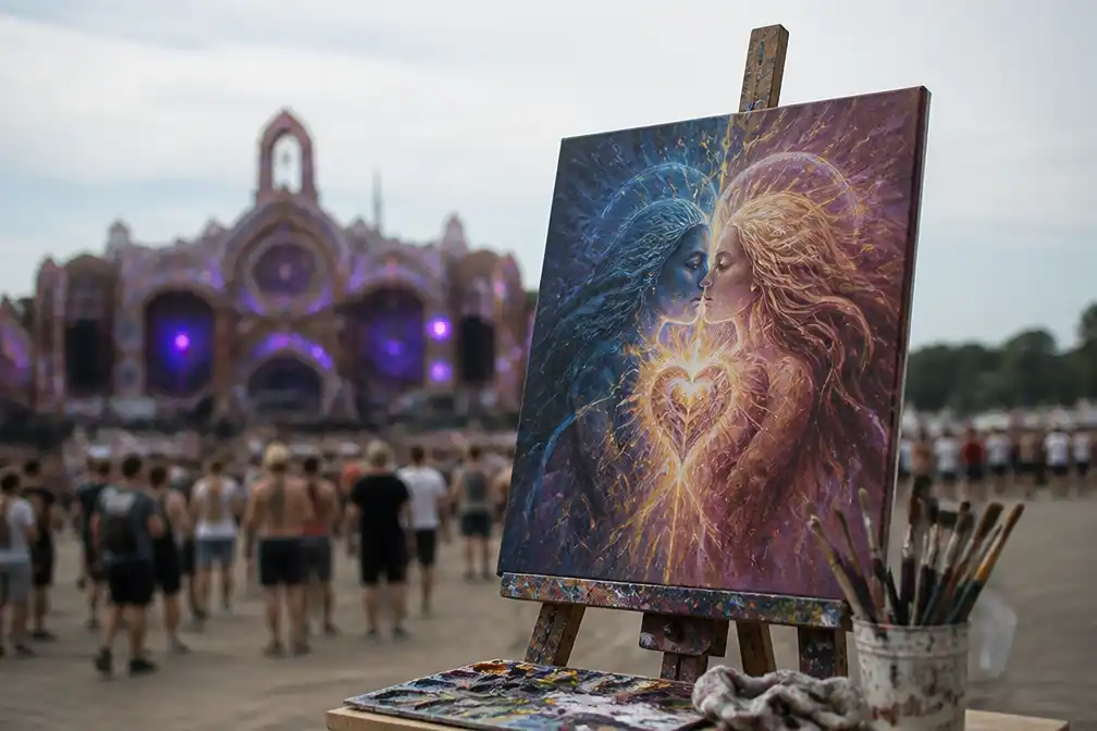 Twee schilderijen gestolen op Tomorrowland; organisatie vraagt om teruggave