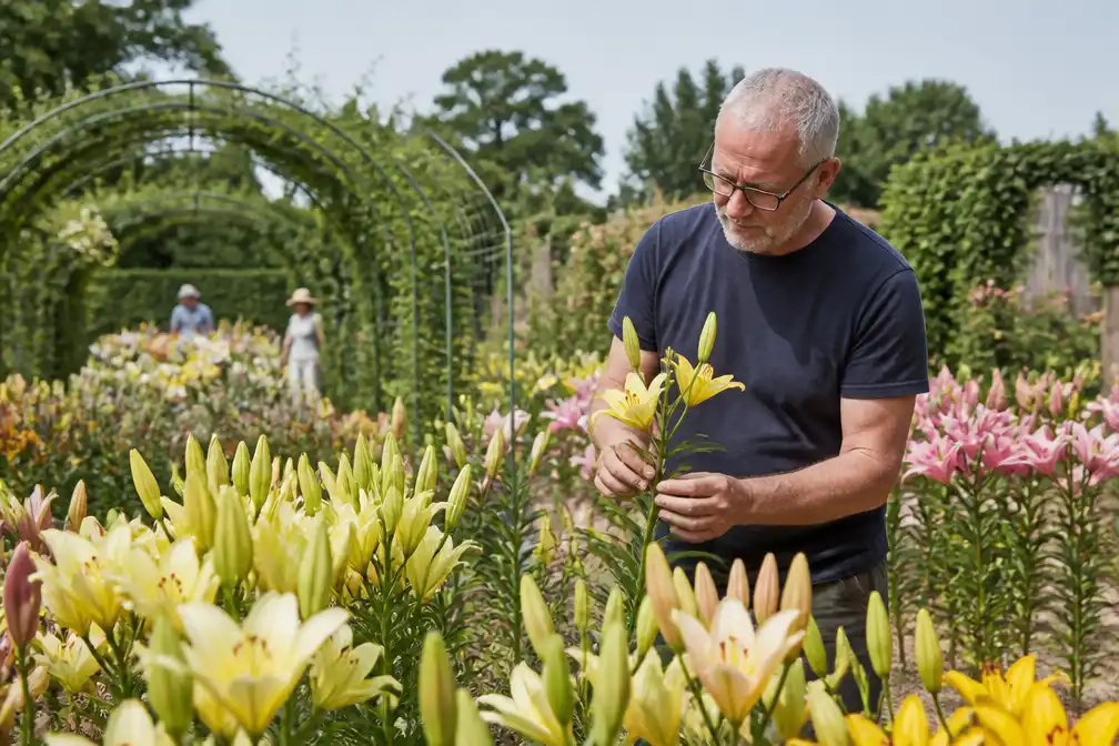 Plantentuin Merksplas klaar voor 11e Bloemenpracht met 40.000 lelies in bloei