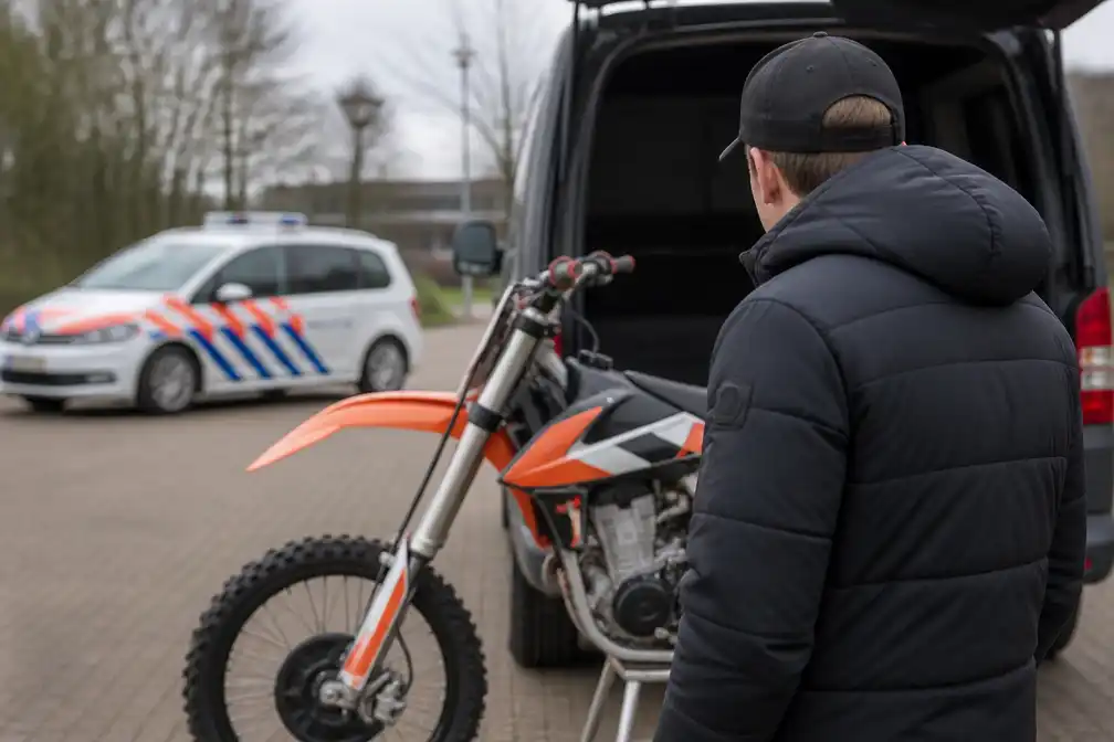 Oplichters stelen crossmotoren in Utrecht met valse iPhones als onderpand