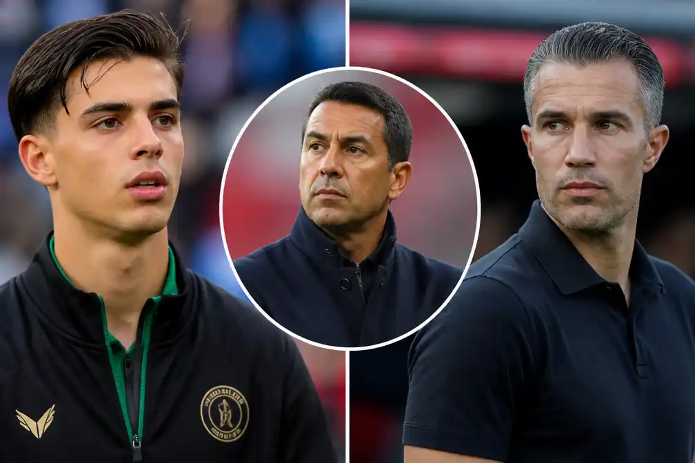 Shaqueel van Persie blij met opvolger vader bij Feyenoord: 'Als ik iemand moest kiezen, is het Gio'