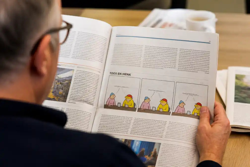 Cartoonist Paul Kusters brengt Toos en Henk uit op 23 juli 2026