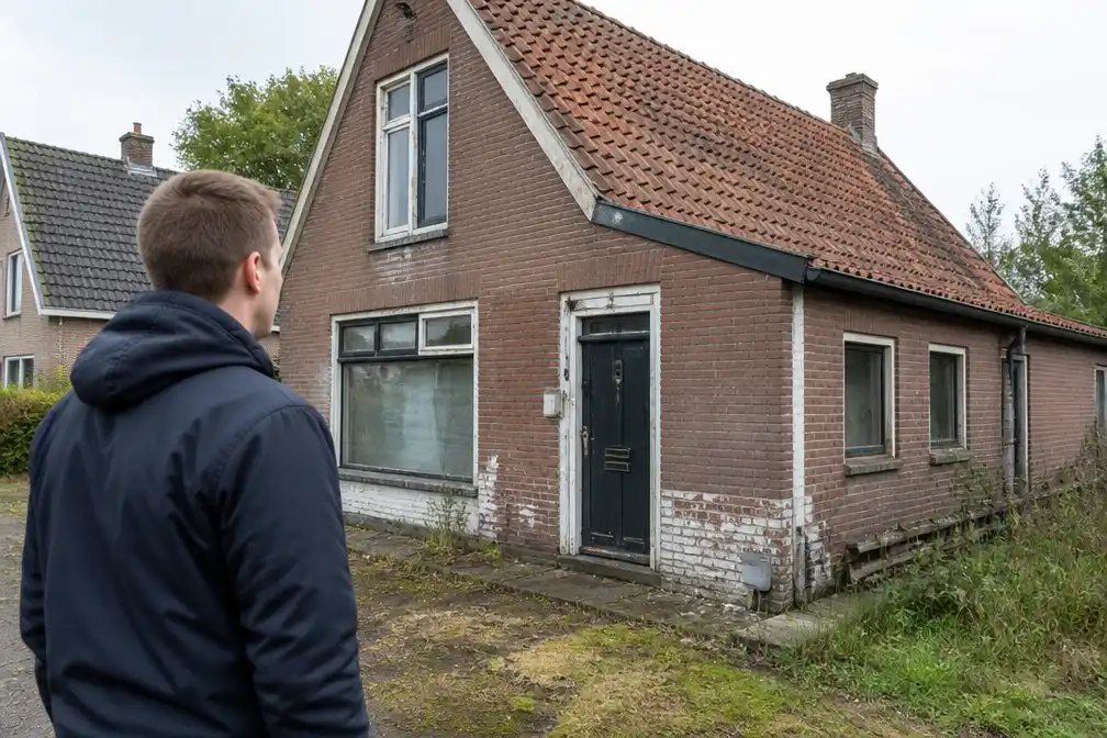 Hobbyklusser koopt vervallen jaren 30-huis in Waarder voor 70.000 euro onder de vraagprijs