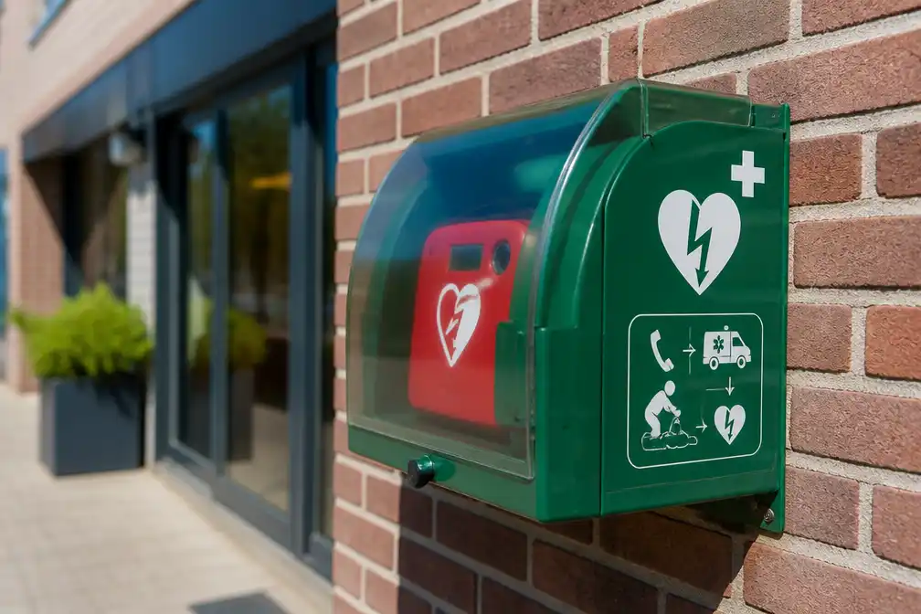 Experts waarschuwen: AED’s in volle zon kunnen oververhit raken en falen