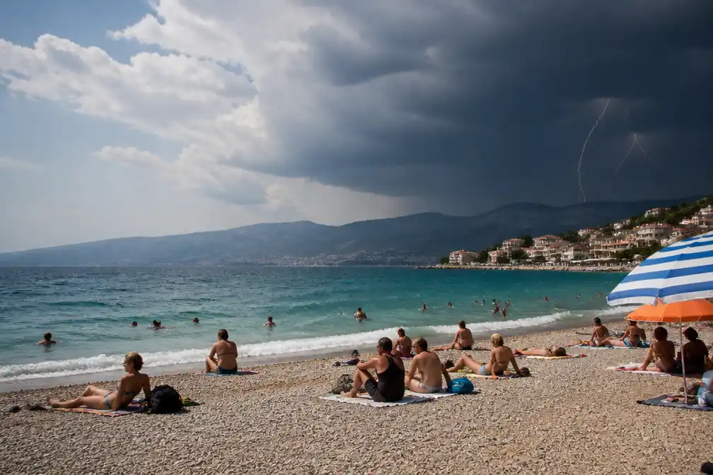 Weeronline waarschuwt voor extreme hitte en onweer op Europese vakantiebestemmingen
