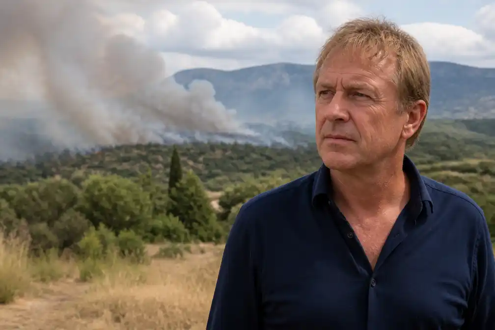 Jon van Eerd veroordeelt roekeloos gedrag bij bosbrand nabij zijn huis in Frankrijk