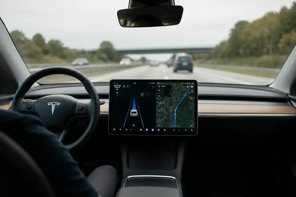Frankrijk verzet zich tegen zelfrijhulpsysteem Tesla, Nederland staat het toe