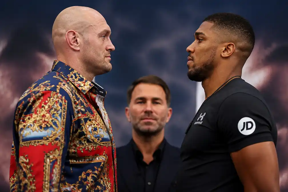 Fury en Joshua bereiden zich voor op $100 miljoen gevecht met aparte partijen dit weekend