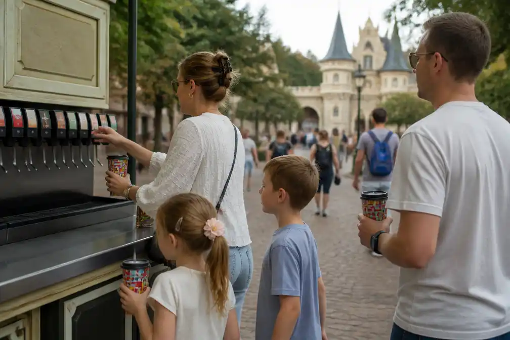 Efteling verdedigt onbeperkt frisdrankbeker, Foodwatch waarschuwt voor overmatig gebruik