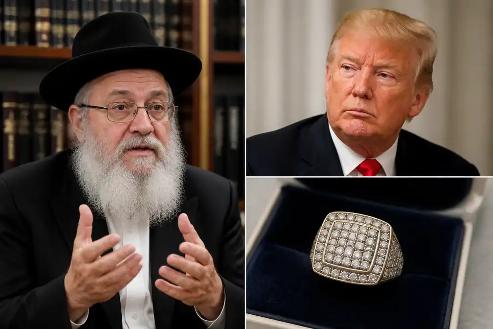 Antwerpse rabbijn dient klacht in tegen Trump om diamanten ring als omkoping