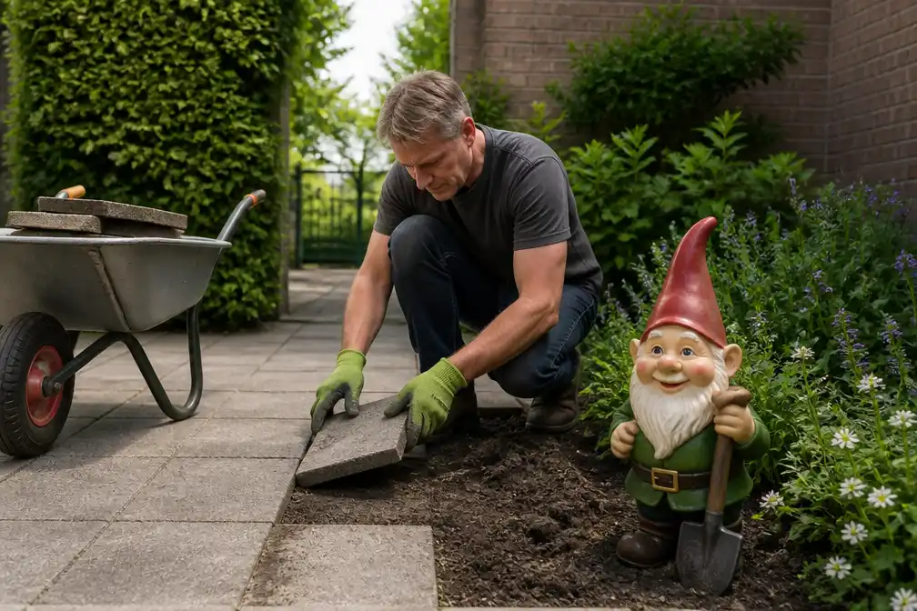 Herent neemt deel aan Vlaams Kampioenschap Tegelwippen met kabouter Harry