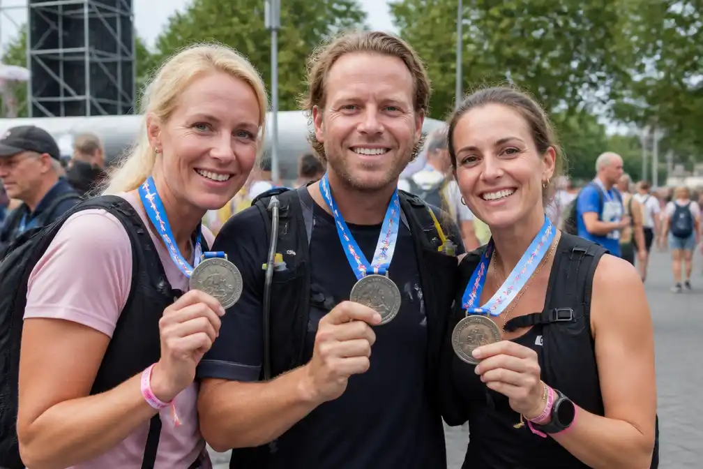 BN'ers halen emotionele finish Nijmeegse Vierdaagse