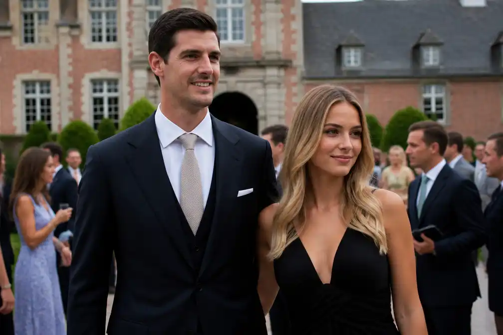 Thibaut Courtois viert huwelijk moeder in Bilzen en feestt verder op Tomorrowland