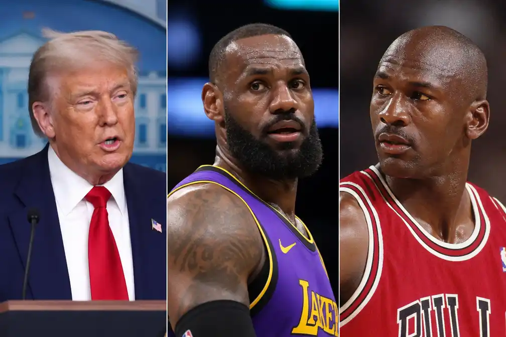 Trump noemt LeBron James 'misschien een racist' in debat over beste basketballer