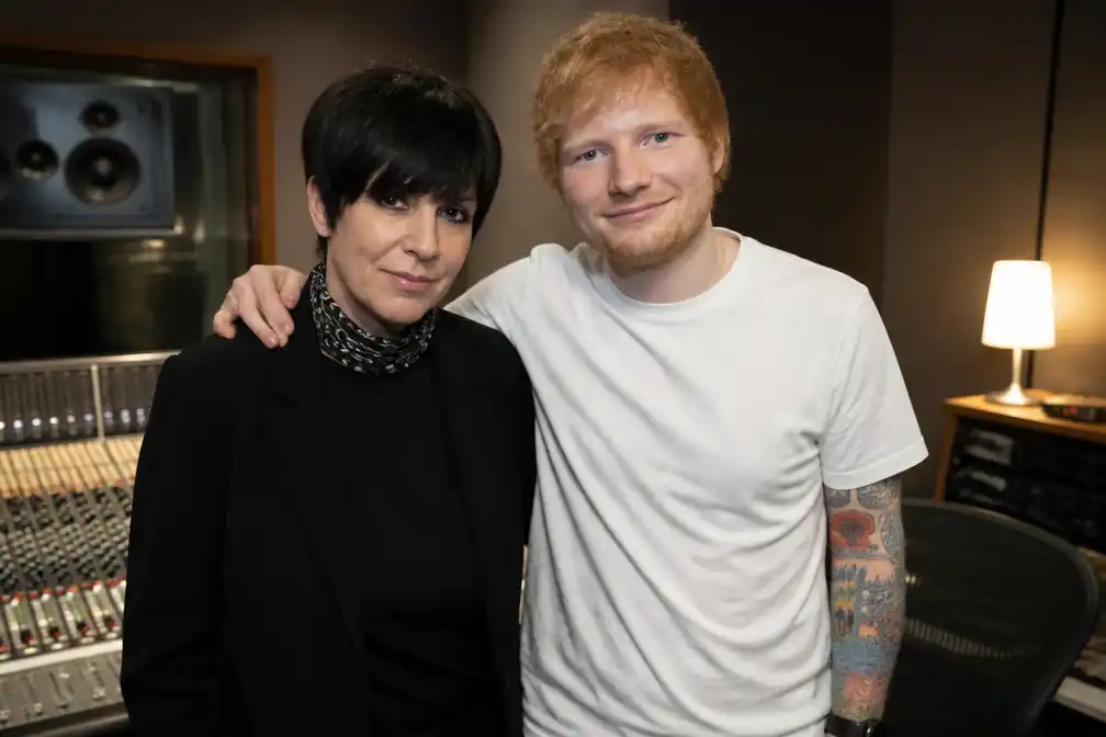 Diane Warren en Ed Sheeran werken samen aan nieuwe nummers