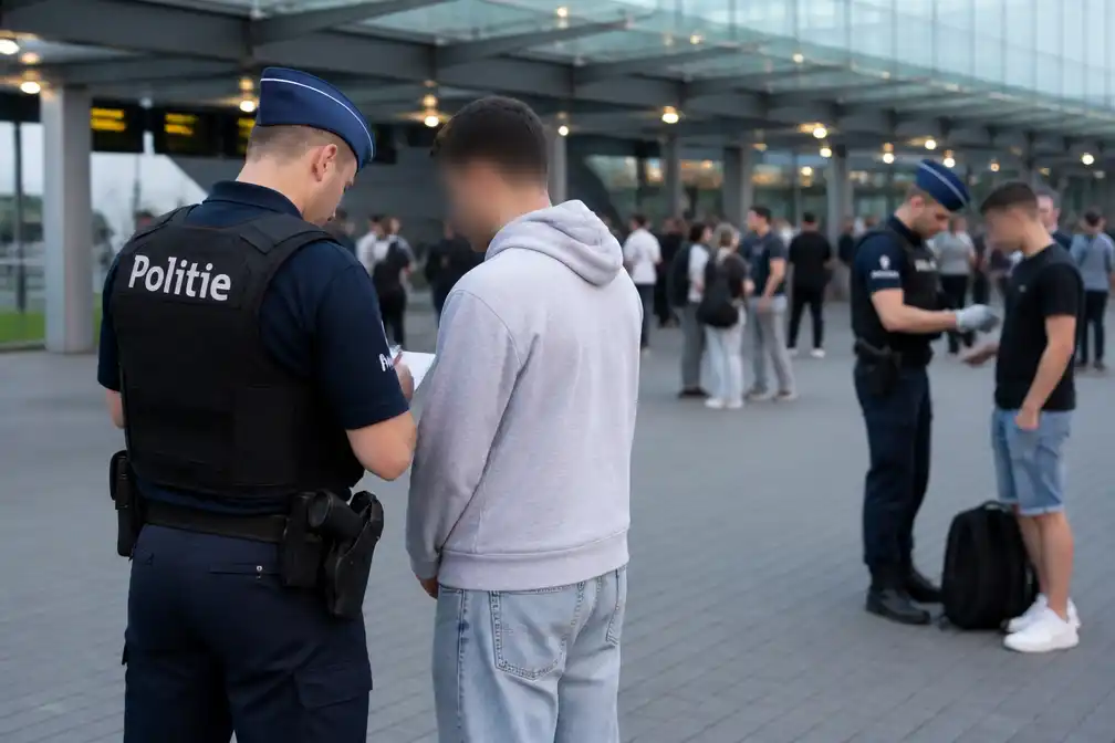 Politie controleert station Gent-Sint-Pieters na vechtpartijen Gentse Feesten: drugs en mes in beslag genomen