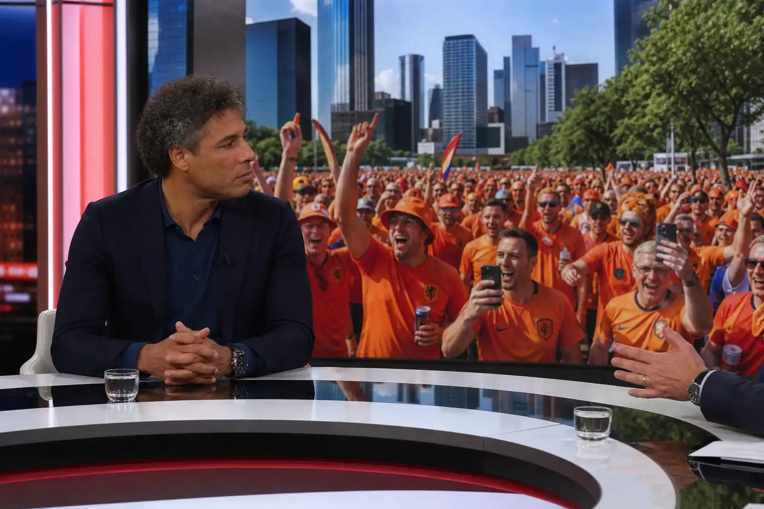 Angela de Jong hekelt dedain NOS-analisten voor Oranjefans in Dallas