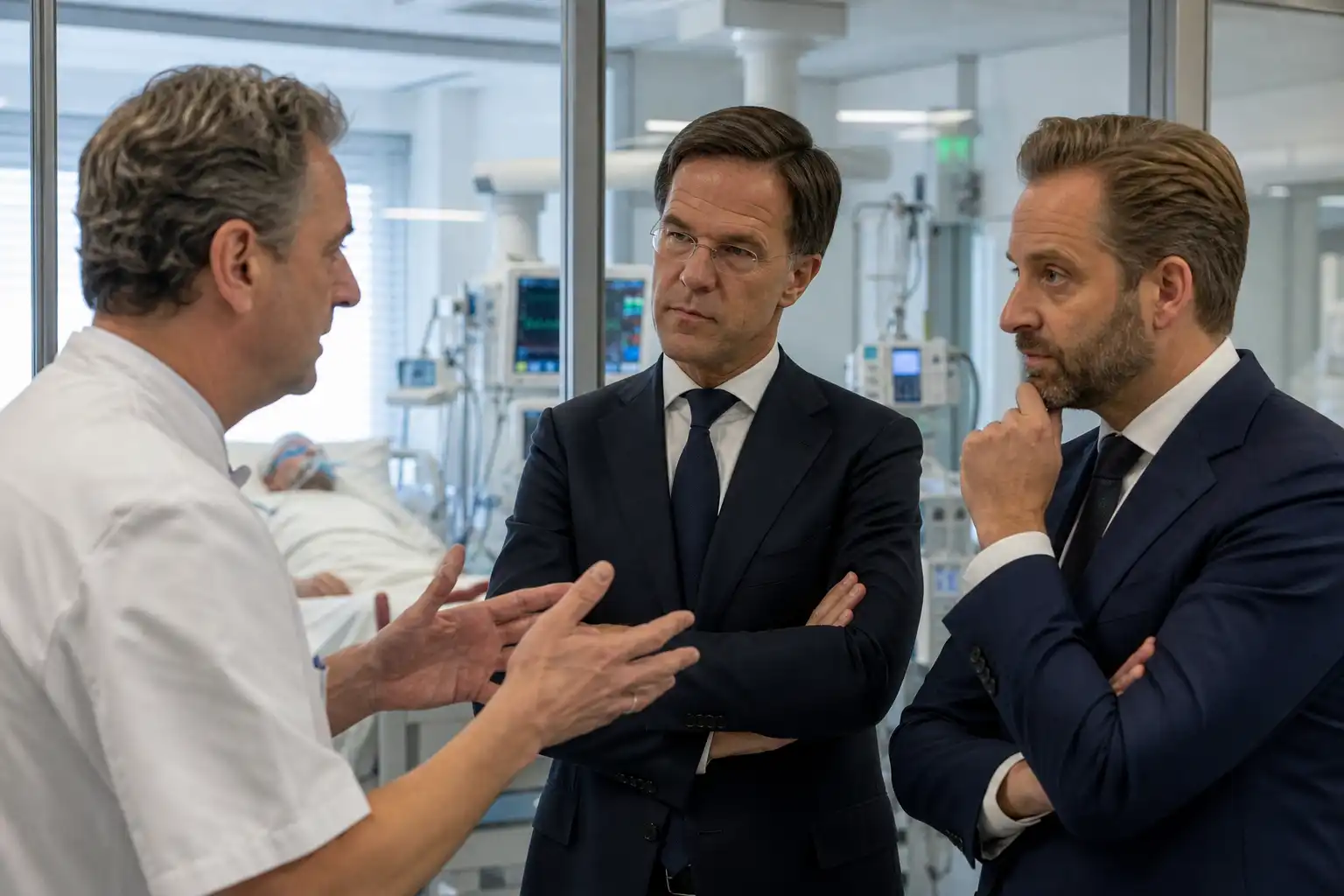 Gommers: ruzie met Rutte over leeftijdsgrens ic-opname