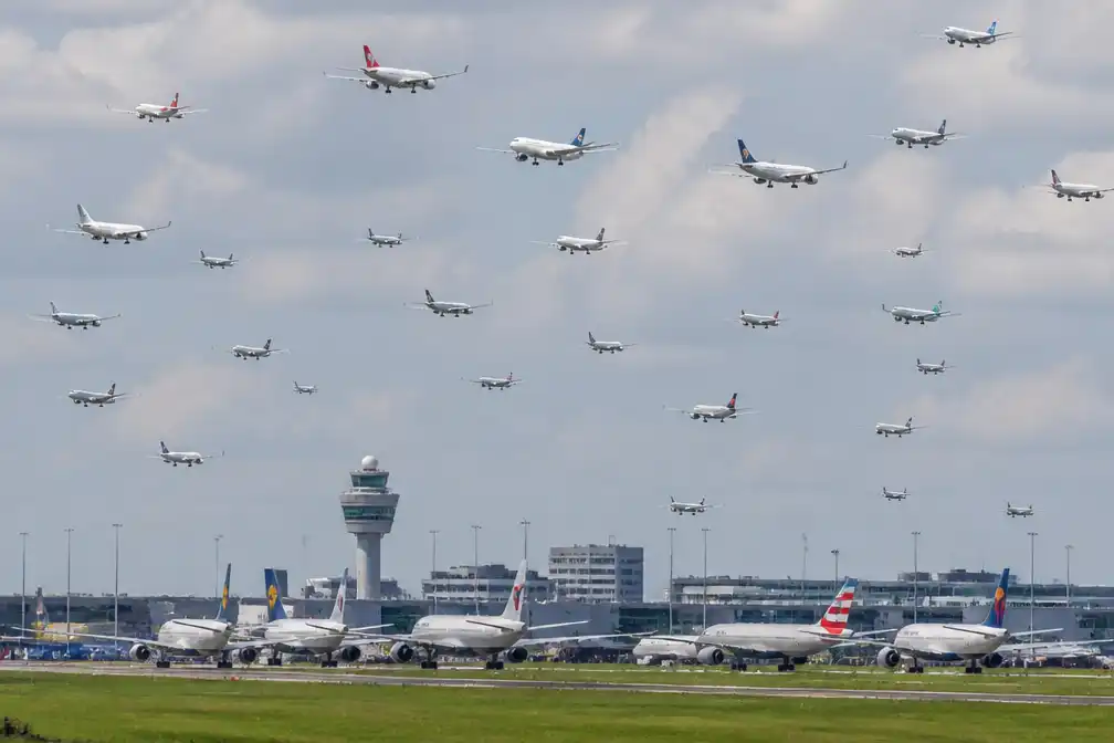 Recordaantal commerciële vluchten wereldwijd op 23 juli: 153.359